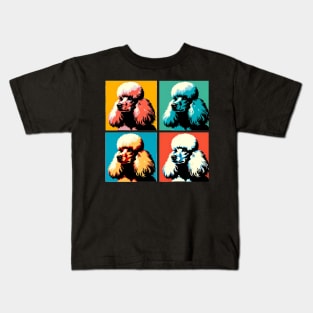 Poodle Pop Art - Dog Lover Gifts Kids T-Shirt